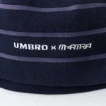 Mertra x Umbro Warm Up Beanie (Black / Navy) - Image 5