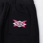 MERTRA x Umbro Warm Up Joggers (Black/Pink) - Image 5