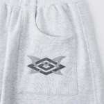 MERTRA x Umbro Warm Up Joggers (Grey/Grey) - Image 5